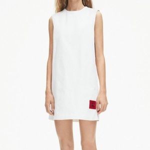 Calvin Klein Jeans White Denim Dress